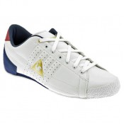 Le Coq Sportif Escrime Lea Blanc - Chaussures Baskets Basses Homme Réduction Prix